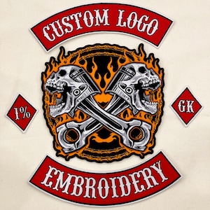 Wholesale Custom Embroidered Logo Patch – Bulk Personalized Iron On/Sew On Patches – Custom Logo Patches for Jackets, Clothes, Backpacks