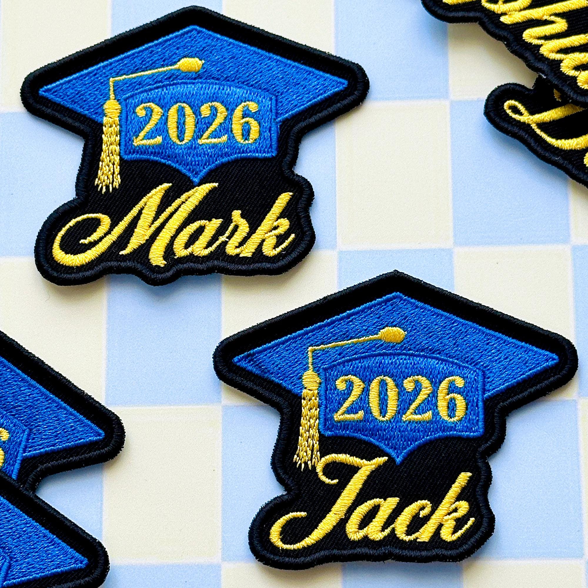Ase Gradution Patch Personalized Graduation Patch 2026, Custom Iron on Name Tag - Etsy