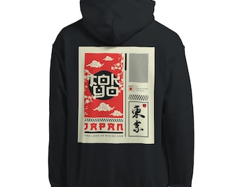 Unisex hoodie Tokyo Japan Streetwear urban y2k hoodie Streetwear