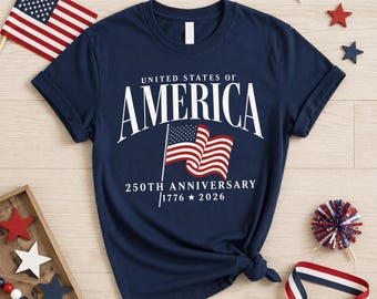 USA 250th Anniversary Shirt, 4th July Family Shirts, 4th July Tee, Independence Day T-Shirt, 1776 2026 Tee