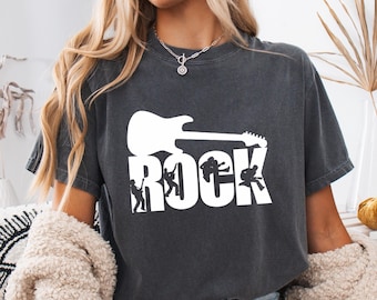Rock and Roll Shirt: Music Festival Tee, Unisex cotton, Rock Lover Shirts