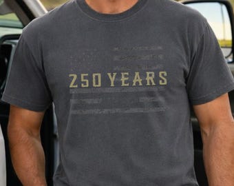 Retro Usa 250 Shirt, Independence Day Shirt, Celebrate 250th Anniversary Shirt, Usa Flag Tee, 4th of July Shirt Patriotic Gift