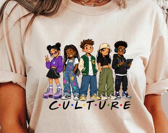 Black Characters Shirt, Black Culture Shirt, Juneteenth Shirt, Freedom Shirt