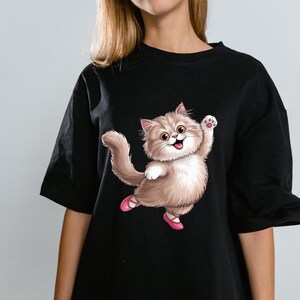 camisa, gato, gato genial