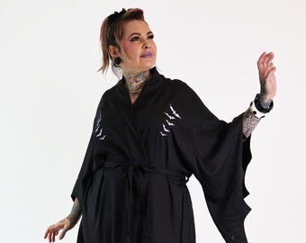 Long Black Nightfall Gown Curvy