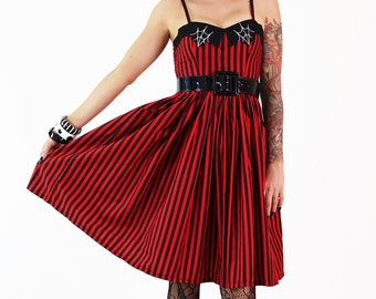 Redback Spider Stripe Dress