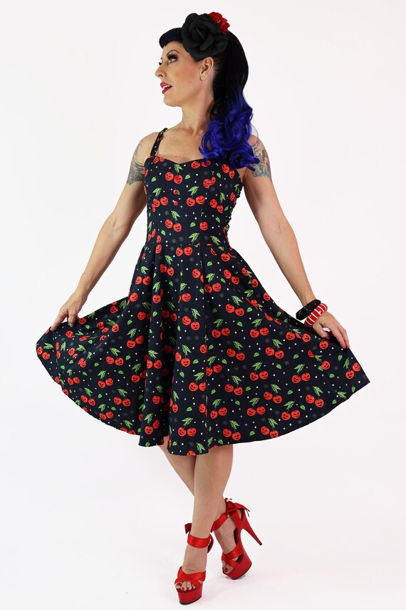 Monster Cherry Sundress Etsy UK