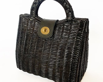 Black Tea Party Handbag