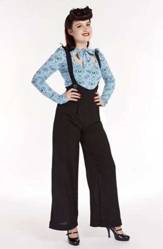 Suspender Swing Pants - Etsy