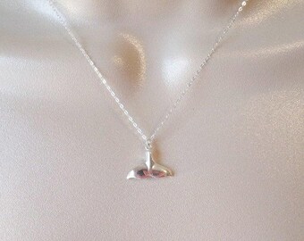 Sterlingzilveren walvisstaartketting
