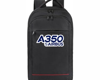 Mochila para piloto del Airbus A350: bolso para portátil para entusiastas de la aviación