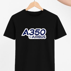 Airbus A350 T-Shirt | Aviation Pilot Gift | Airline Crew Apparel - Aviation School Gift -Aircrew Shirt - Multiple Colors Available