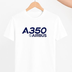 Airbus A350 T-Shirt | Aviation Lover Gift | Modern Jetliner Tee | Pilot & Aircraft Enthusiast Shirt | Airbus Fan Apparel