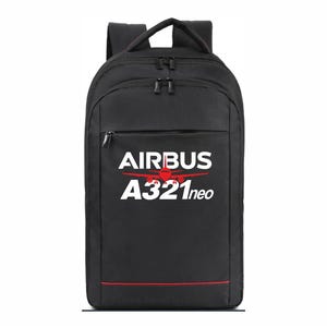 Airbus A321neo Pilot Backpack: Aviator Laptop Bag, Aviation Enthusiast Gift