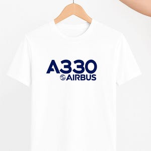 Airbus A330 T-Shirt: Aviation Enthusiast Gift