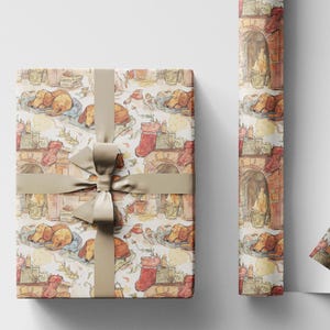 Christmas Dachshund wrapping paper for Dog Lovers | Weiner Dog gift wrap for Doxie Mama, Dachshund Mom or Sausage Dog Fan