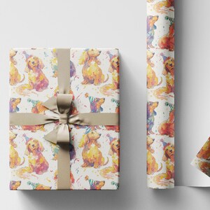 Cute Dachshund wrapping paper for Dog Lovers | Weiner Dog gift wrap for Doxie Mama, Dachshund Mom or Sausage Dog Fan