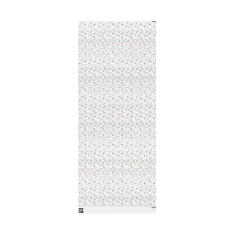 Geeky Math Wrapping Paper Science Gift Wrap with Formula Design Nerd Aesthetic for Graduation Teacher or Student Gift Packaging #3 image 6