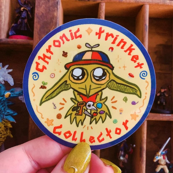 Chronic Trinket Collector Sticker