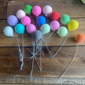 Balloon Birthday Cake Toppers for Wedding Baby Shower Birthday Party Decoration Supplies