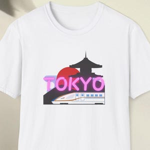 Tokyo Retro Graphic Unisex T-Shirt, Casual Fashion Tee, Tokyo Travel Gift, Vintage Japan Shirt, Summer Clothing