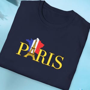 Stylish Paris Graphic T-Shirt, Travel Souvenir Tee, Summer Outfit, Casual Wear, Gift for Fashion Lovers