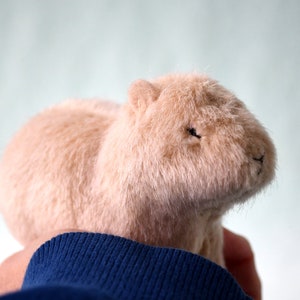 capybara baby plush - light