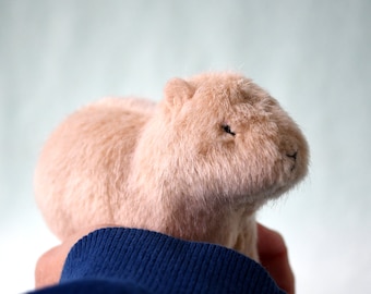 capybara baby plush - light