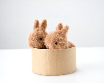 fluffy bunny plush