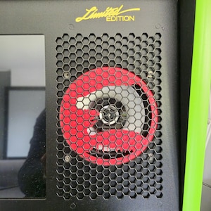 Set of 2 Godzilla 3D Speaker Inserts rings for Stern Pinball & Pincab - 12 Colors Available