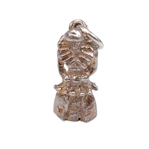 Vintage 925 Sterling Silver Queen Elizabeth I Royal Charm Bracelet Woman Pendant Jewellery Gift