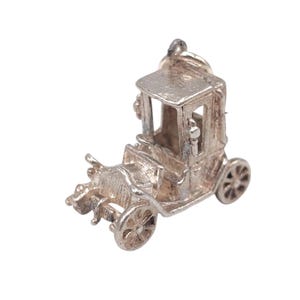 Vintage 925 Sterling Silver Old Style Classic Touring Car Charm Pendant Vehicle Bracelet Necklace Travel Jewellery Gift