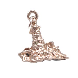 Vintage 925 sterlingzilver Lighthouse on the Rocks bedelarmband ketting nautisch gebouw zilveren cadeau sieraden