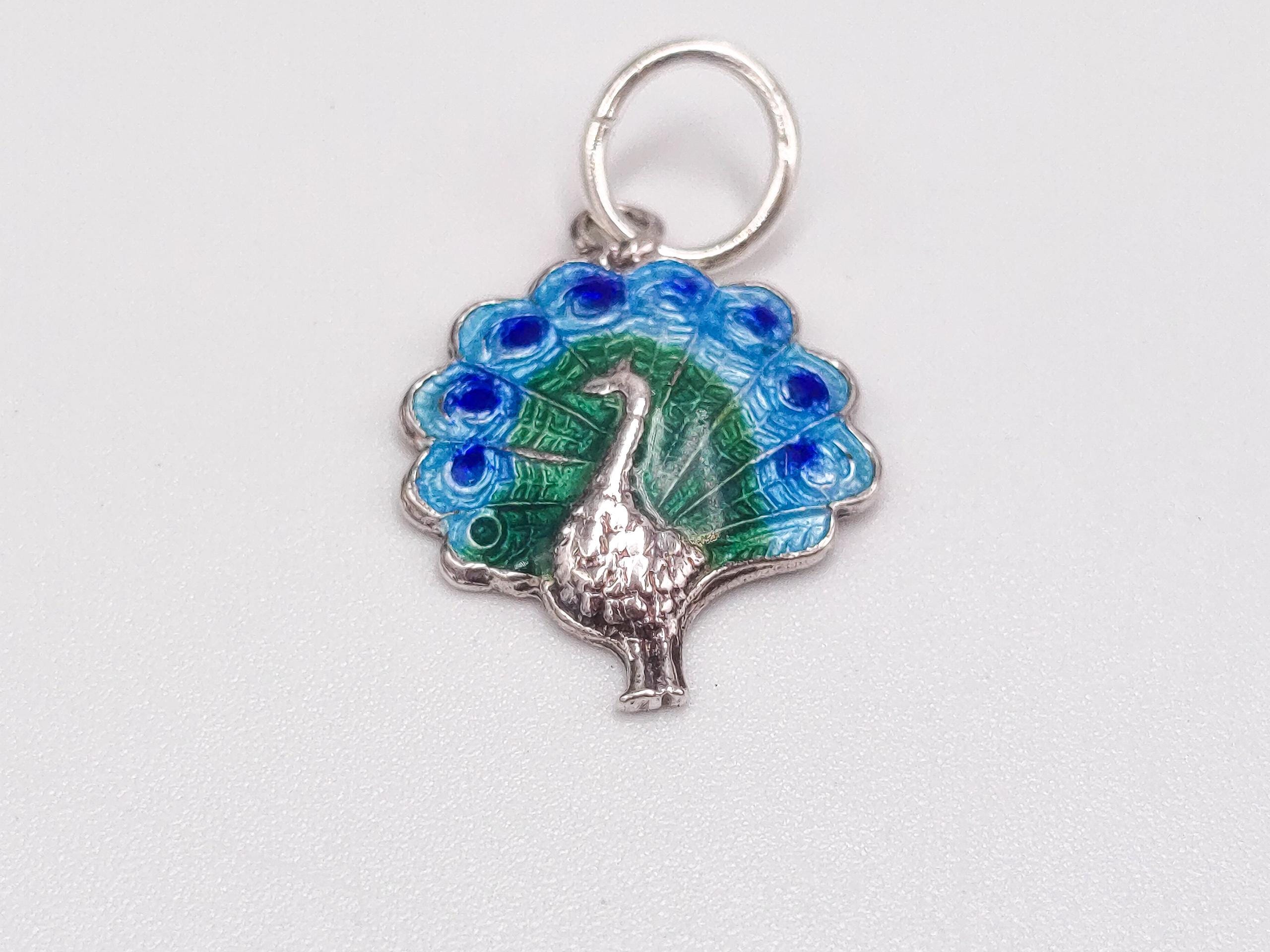 800 silver vintage pendant - Etsy 日本