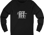 Recreation Therapist Shirt.  Health, Happiness, Wellbeing | Unisex Jersey Long Sleeve Tee