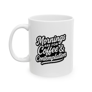 Stranger Things-Inspired Mug - Hopper Motivational Quote, Hawkins Coffee Cup, Gift for Horror Fans,