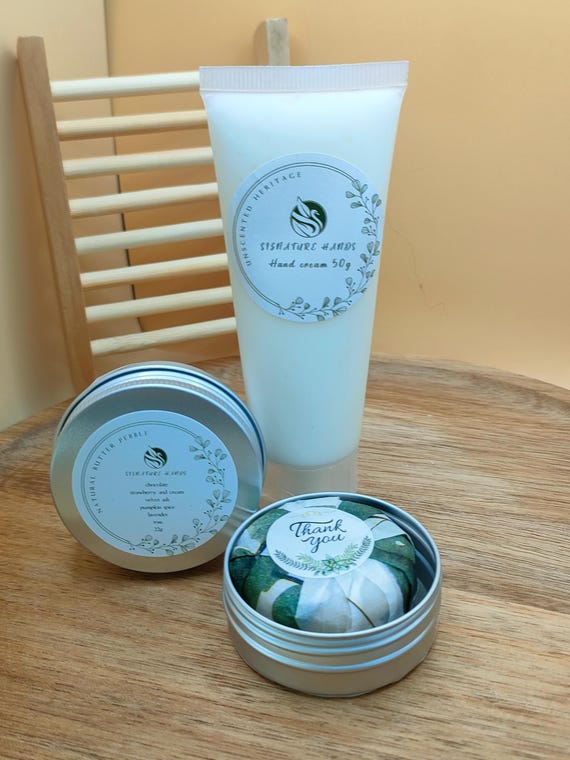 Luxury Solid Body Lotion Bar and Hand Cream, Natural Deep Hydration for Dry Skin