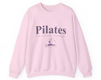 Pilates Sacred Dialogue Sweatshirt | Mind-Body Connection Apparel