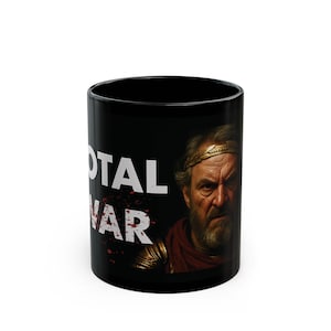 Heraclius Roman Emperor Mug - Total War Byzantine Empire Coffee Cup - Historical Gift