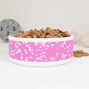 Modern Pet Bowl, Custom Pet Dish, Dog Bowl, Cat Bowl, Pet Feeding Dish, Personalized Pet Bowl