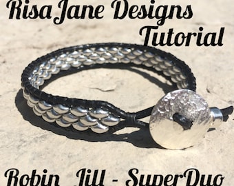 RisaJane Designs Tutorial "Robin Jill - SuperDuo"