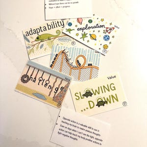 Mental Health Value Affirmation Cards