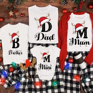Family Christmas Shirt,Shirt With Name And Text,Monogrammed Family Christmas Shirt,Custom Christmas Shirt,Personalized  Christmas Family Tee