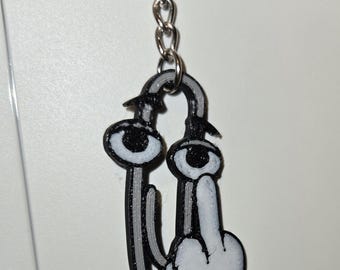 Flippy Clippy keychain