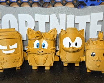 ALL Gold Varient "2.7in" Squishy | Klombo | Tails | Sonic| Fire | Sprite| Build | Battle Royal | BR |