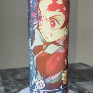 Demon Slayer Kimetsu No Yaiba Tanjiro Tumbler Cup 20oz