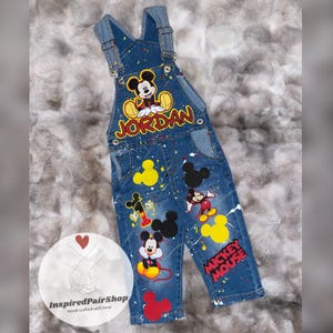 Custom Birthday Overalls