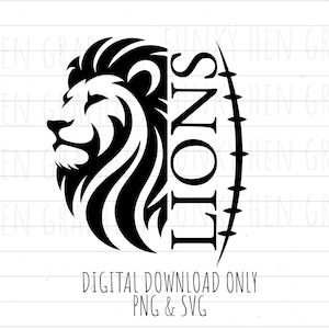 Detroit Lions PNG and SVG download