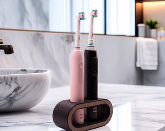 Artia duo - Stylish & Modern minimalist electric toothbrush holder