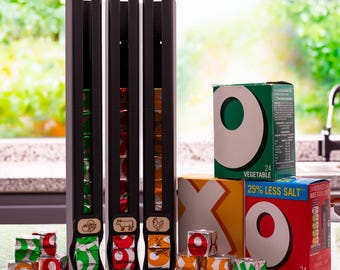 OXO Cube Holder – Wall or Cupboard Door Mounted – Visual Display Storage